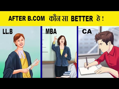 After B.com which course is better among LLB,CA And MBA || Which Course Best CA vs LLB vs MBA