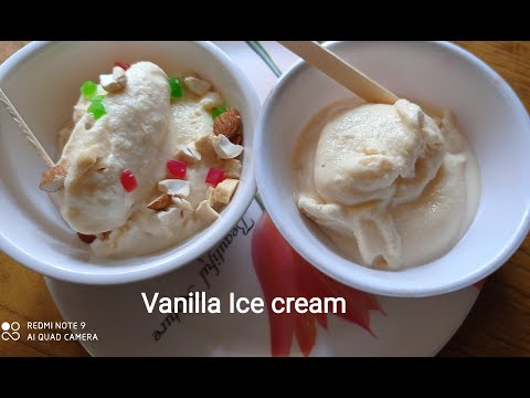 Vanilla Ice cream | Home made vanilla ice cream | #shanthi's jk arusuvai samayal