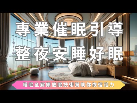 專業催眠引導 快速入睡 整夜安睡好睡 I 夜晚的安神曲 睡前必聽 神速減壓 解決失眠 中文助眠 I  I 冥想音樂 冥想引導