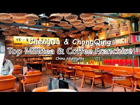 These are the biggest milktea franchise in China - Chengdu and Chongqing