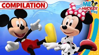 Mickey Mouse Summer Fun ☀️ | Me & Mickey | 30 Minute Compilation |  @disneyjr