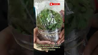 2 Best Method | How to store Mint leaves in fridge #shorts #Pudina #mintleaves #kitchentips