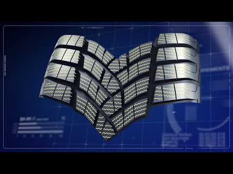 Goodyear UltraGrip Performance Gen 1   Sipe arrangement and density Original 87164