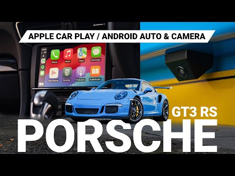 Apple CarPlay & Reverse Camera : Porsche GT3 RS Upgrade