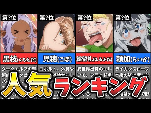 ぽっちゃりエルフのダイエットコメディ！【エルフさんは痩せられない。】キャラクター人気ランキング