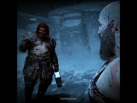 There he is... there's the God of War. ( Ragnarok ) #fypシ #tiktok #anime #godofwar #kratos #thor #mc