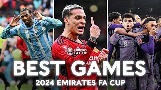 Thrillers, Last-Minute Winners & Incredible Scenes Best Games Of 2024 | Emirates FA Cup