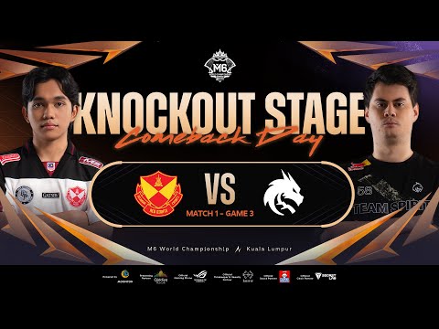 [FIL] M6 Knockout Stage Day 5 | SRG vs TS Game 3