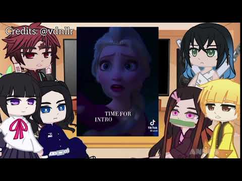 Kamaboko Squad React to Elsa/Frozen 2||Pt.2!|| Annes Gacha_Life