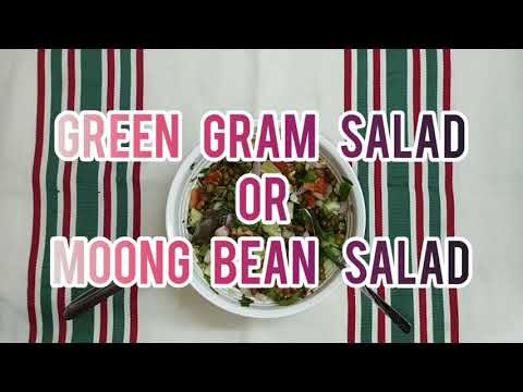 GREEN GRAM OR MOONG BEAN SALAD/பச்சை பயிறு சாலட்/BENEFITS OF GREEN GRAM/HEALTHY&SIMPLE SALAD