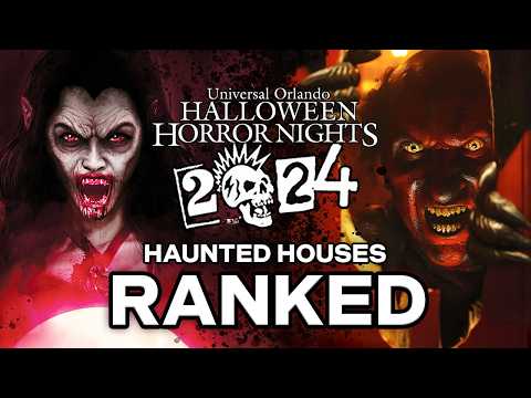 The BEST & WORST Halloween Horror Nights 2024 Haunted Houses