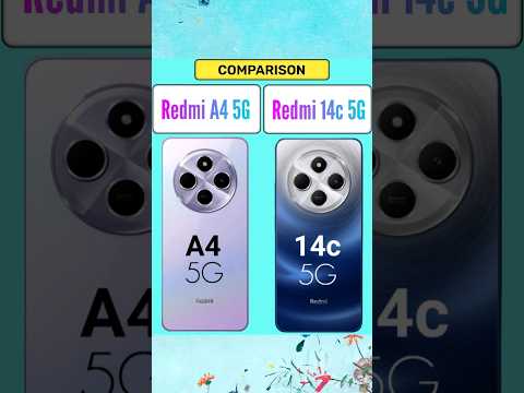Redmi A4 5G 🆚 Redmi 14c 5G