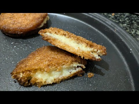 😋Bread Kova Sweet // Malai bread sandwich // Instant Kova recipe-Khoya sweet recipe by Devee Kitchen