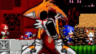 TAILS HAD ENOUGH OF BEING KILLED BY SONIC.EXE! TAILS INSANITY