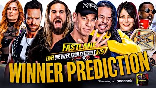 WWE Fastlane 2023 - Official And Winners Predictions HD | John Cena | Wrestle Freakin