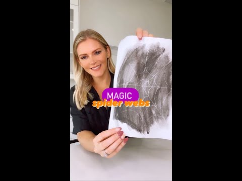 Magic Spider Web Painting Activity Kit