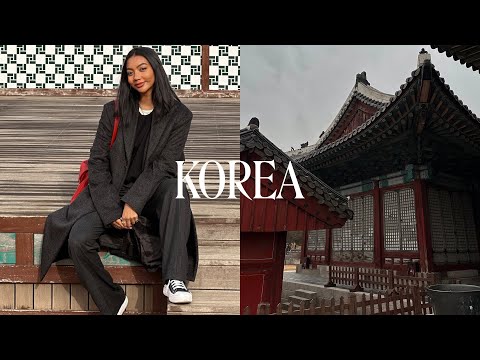 KOREA VLOG | new bag, exploring seoul in the snow, meeting family in daejeon