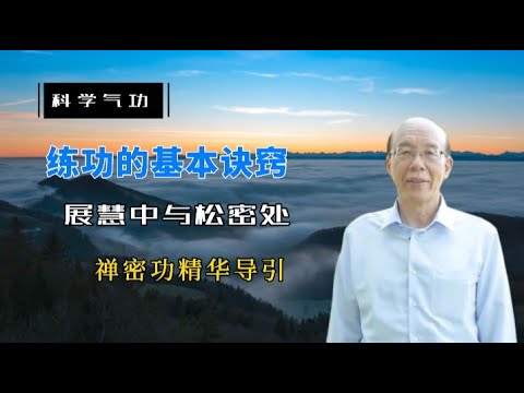 【李嗣涔-科學氣功】03 禪密功精華導引