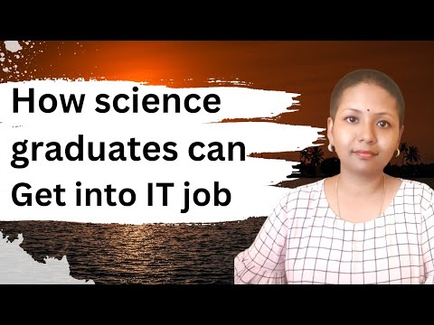 How Science Graduates can get IT jobs | Sushmita Madhu