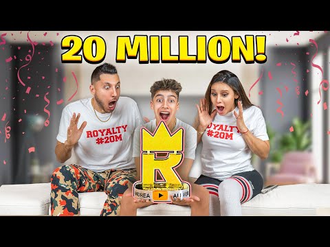 We Reached 20 Million Subscribers! *EMOTIONAL*