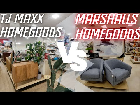 Home Decor Marathon TJ MAXX HG VS MARSHALLS HG: Found Great Decor & Furniture