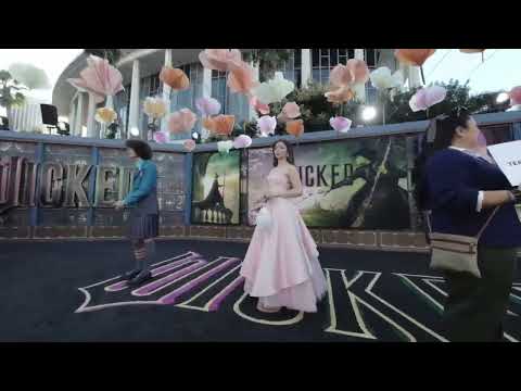 Wicked LA Dorothy Chandler Pavilion Premiere - Drone stabilized (Official video)