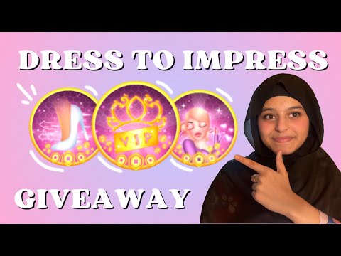 GIVING AWAY FREE VIP!! | ANOTHER GIVEAWAY?! |  Dress To Impress | Eimaan Sisters