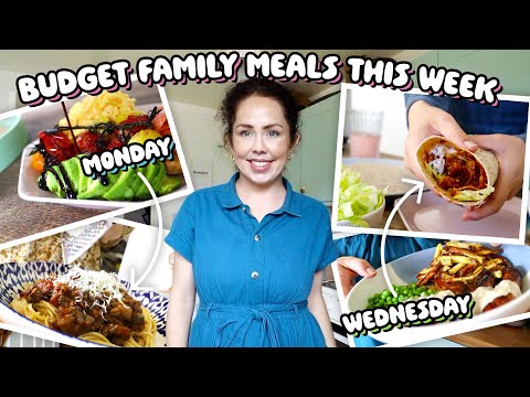 Healthy Budget Meals For Me And My Family July 2024 | Budget Meals We Ate This Week NEW (Aldi)