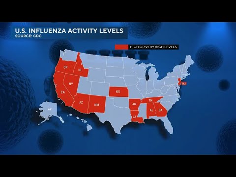 CDC: Flu activity rising nationwide as winter sets in