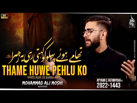 Noha 2021-22| Thame Huwe Pehlu Ko | Mohammad Ali Moshi Baltistani | Ayame Fatimmiya Noha 2021-22 |