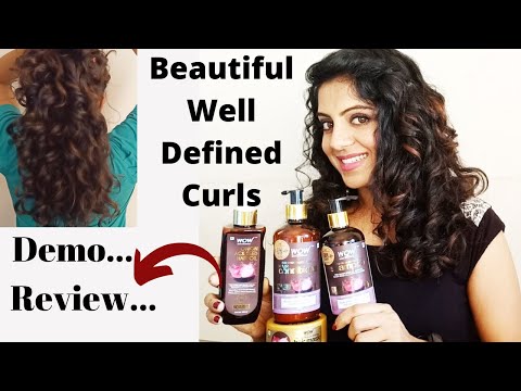 Wow Onion Black Seed Hair Oil Review & Demo (Full Kit) |  My Curly Hair Routine | Archana Sharma