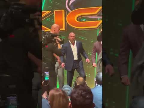 The Rock slaps Cody Rhodes