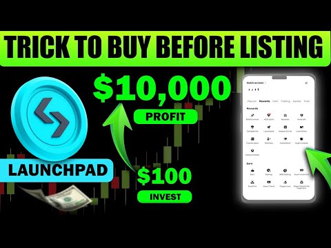 Listing से पहले Coin कैसे खरीदें ? 50x Opportunity 💰 | Bitget Launchpad | Cryptocurrency