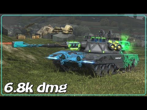 mau5Tank • 6 frags • 6.8k dmg • WoT Blitz