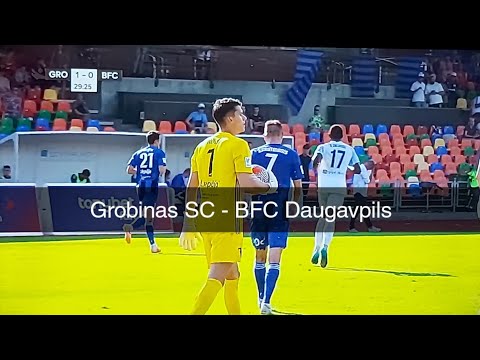 Grobinas SC - BFC Daugavpils 27-06-2024 1-0 goal