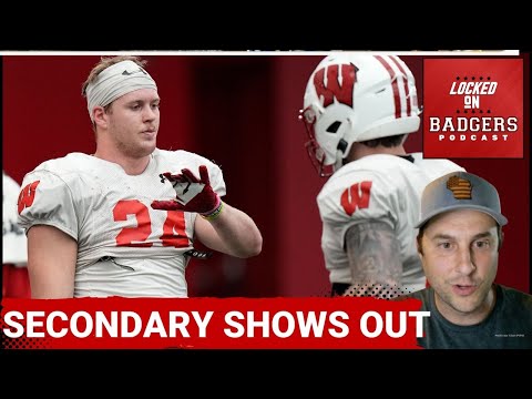 Wisconsin Badgers football post-practice report! A strong day for the running game and Hunter Wohler