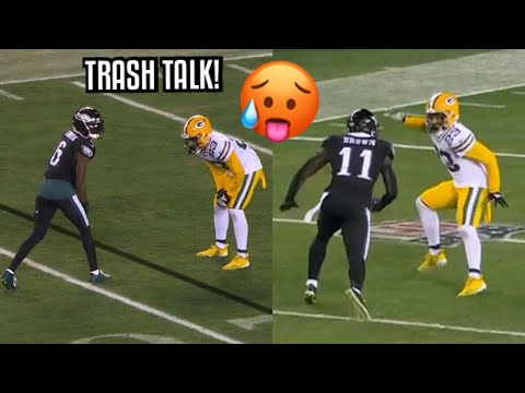 Jaire Alexander Vs AJ Brown & Devonta Smith 🔥 (WR Vs CB) 2022 Packers Vs Eagles highlights