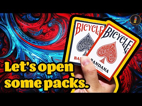 Bandanananana! Totally surprised by these! Bandana Playing Cards by Playing Card Decks (dot com)