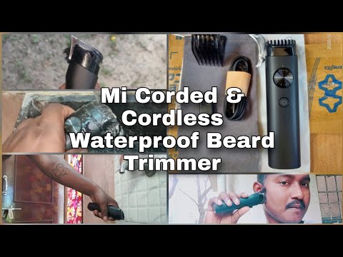 Mi Corded & Cordless Waterproof Beard Trimmer