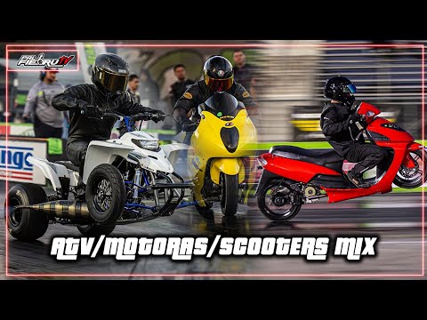 Video MIX Motoras, Scooters & Atv en Sport Compact Finals 2024 Orlando Speedworld - PalfiebruTV