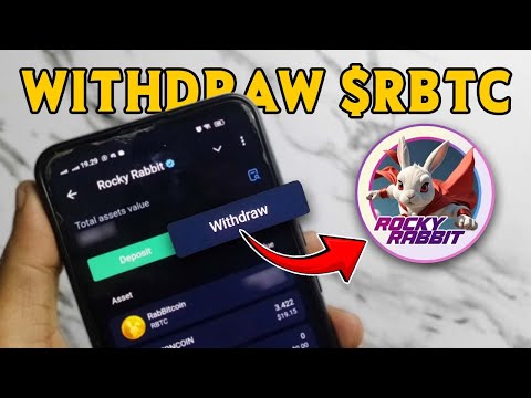 🔴JP❗Cara Withdraw Rocky Rabbit | BKD tutorials Mencairkan RabBitcoin ke Wallet TON