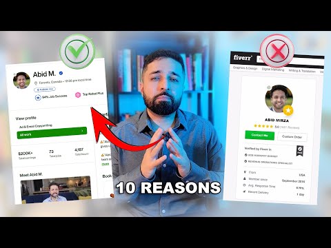 10 reasons why I choose UPWORK over FIVERR