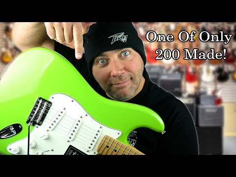 The Rarest Player Series Fender Sratocaster | Electron Green