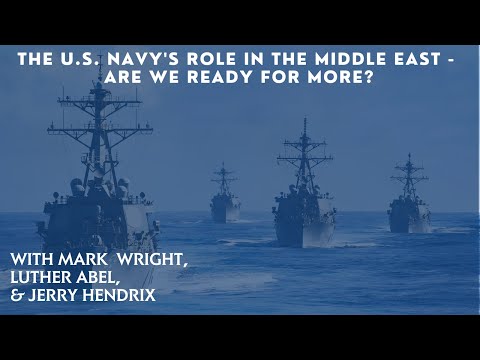 U.S. Navy Webinar with Luther Abel, Jerry Hendrix, and Mark Wright