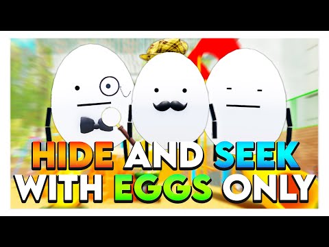 Roblox SECRET STAYCATION HIDE & SEEK WITH EGGS ONLY! 🥚