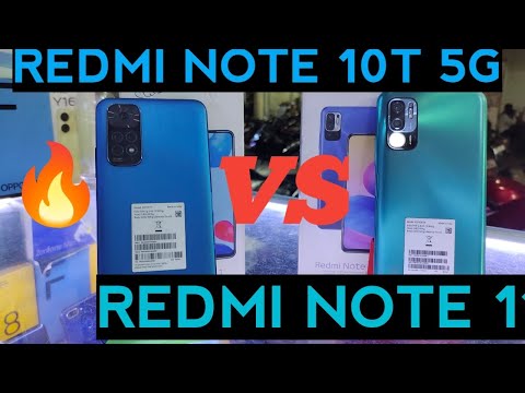 REDMI NOTE 10T 5G V,S REDMI NOTE 11 COMPARISON 😎😎🔥🔥💯👍📱📱 #techmobile #trending #subscribe