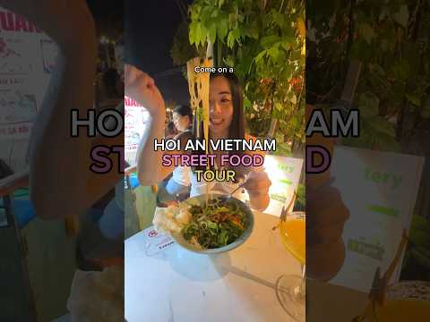 HOI AN FOOD TOUR 🍜🇻🇳🥢 | Must try dishes in Vietnam  #vietnamtravel #hộian