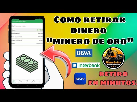 Como retirar el Dinero de Minero de Oro 🇵🇪 | Comprobante de pago | HikkArt