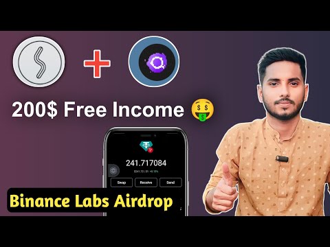 200$ Free Online Income On Mobile | Binance Labs Supported Airdrop | mobile diye taka income 2024 |