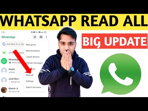 WhatsApp read all chat new update | Read all chat new update kaise use kare